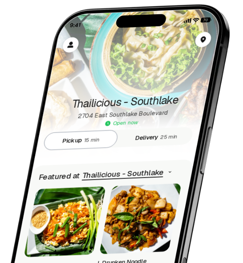 Thailicious - Southlake app preview