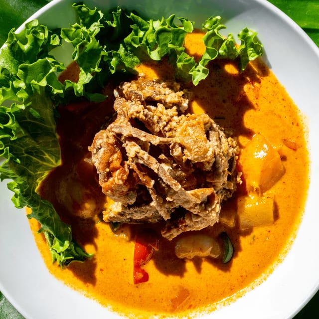 Soft-Shell Crab Curry.