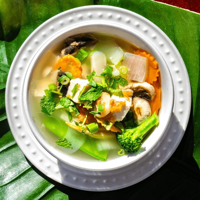 Vegetables & Tofu Soup.