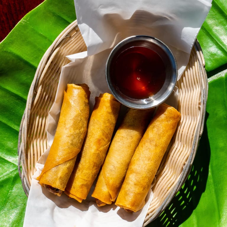 Savor Our Spring Rolls