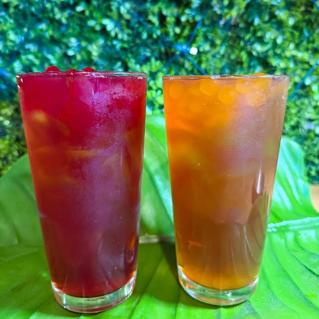 Poppin Iced Tea.