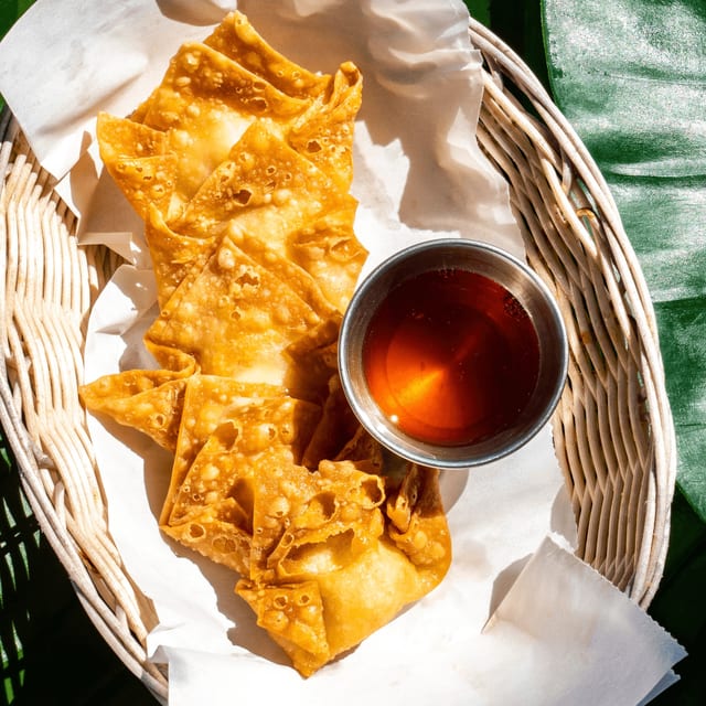 Crab Rangoon.